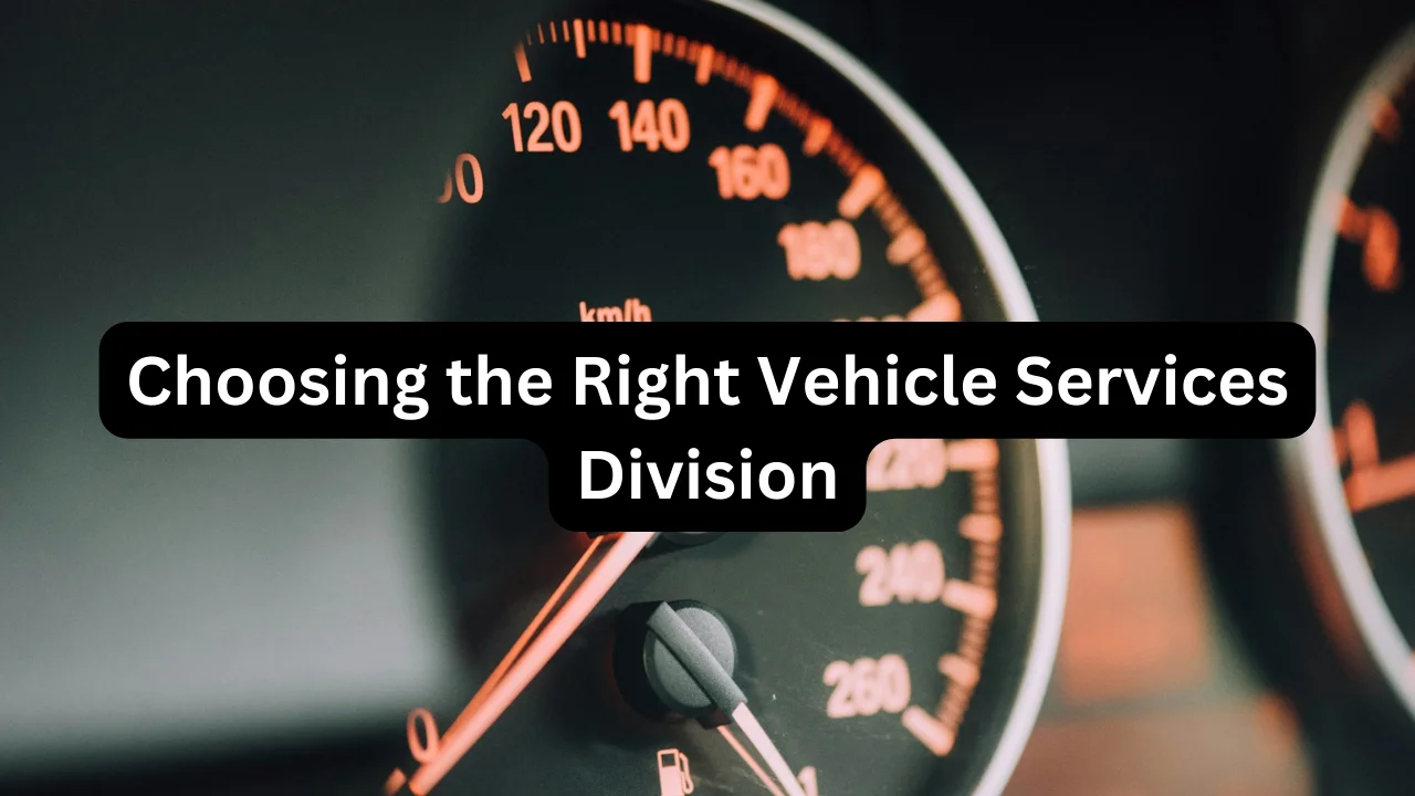 Choosing the Right Vehicle Services Division